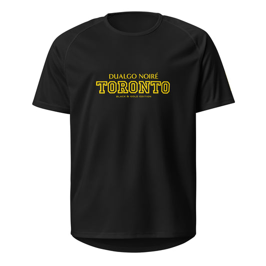 Black & Gold Toronto Sports Jersey