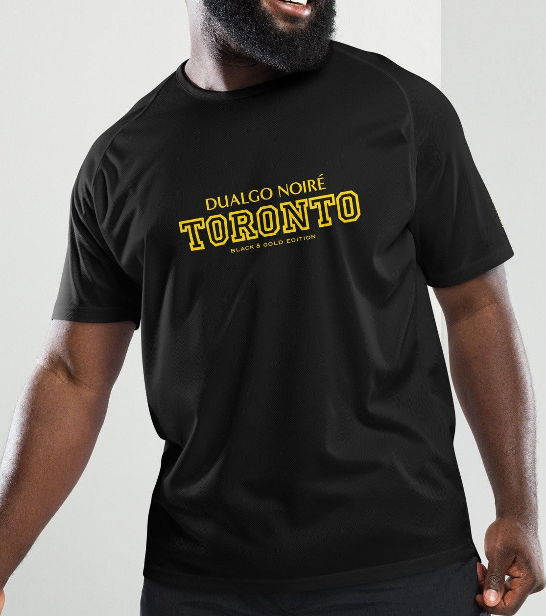 Black & Gold Toronto Sports Jersey