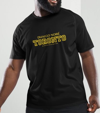Black & Gold Toronto Sports Jersey
