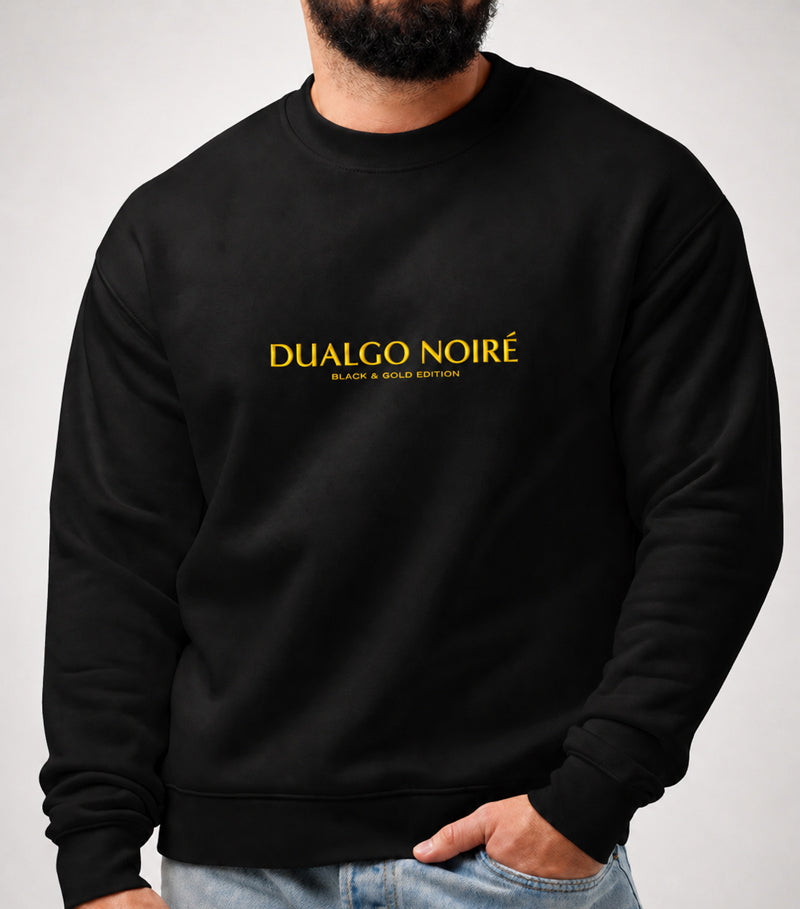 Black & Gold Sweatshirt