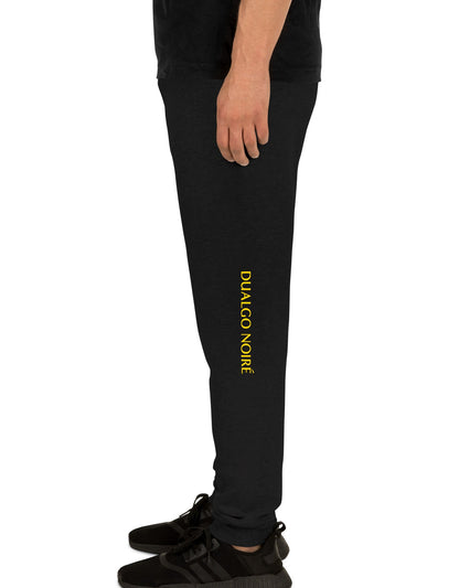 Black & Gold Joggers