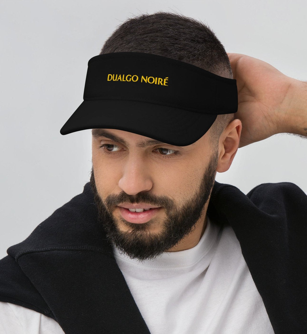 Black & Gold Visor